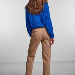 Beste deal 🔔 Pieces Trui Pcassandra Ls O-neck Knit Bf Bc 17130961 Princess Blue Dames Maat - S 🎉 -dameskleding Verkoop 550x825 172