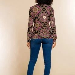 Goedkoop 💯 Geisha 23713-20 Top With Print Fuchsia ✨ -dameskleding Verkoop 550x825 220