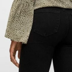 Gloednieuw 👏 PIECES PCHIGHFIVE FLEX BLACK SKN JNS-VI/NOOS Dames 👖 Jeans - Maat L 🌟 -dameskleding Verkoop 550x825 260