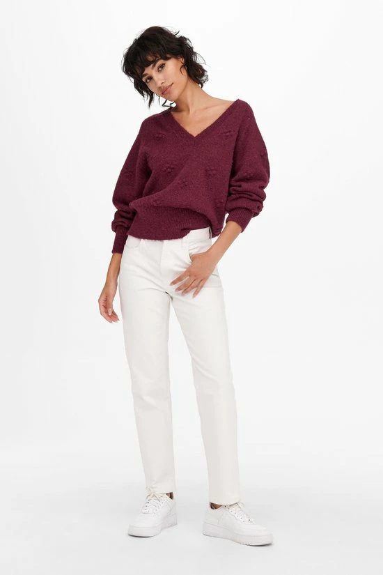 Begroting ๐ JDY JDYSIGRID LIFE L/S V-NECK DOT PULL. KNT Dames Trui - Maat XS โจ 3 Begroting ๐ JDY JDYSIGRID LIFE L/S V-NECK DOT PULL. KNT Dames Trui - Maat XS โจ - Afbeelding 3