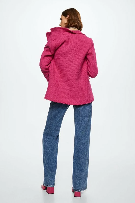 Flash-uitverkoop ๐ Mango Blazer Tweed Blazer Met Knopen 37094391 88 Dames Maat - XXL โจ 4 Flash-uitverkoop ๐ Mango Blazer Tweed Blazer Met Knopen 37094391 88 Dames Maat - XXL โจ - Afbeelding 4