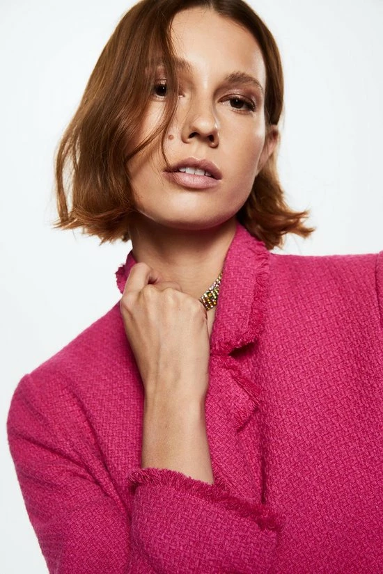 Flash-uitverkoop ๐ Mango Blazer Tweed Blazer Met Knopen 37094391 88 Dames Maat - XXL โจ 6 Flash-uitverkoop ๐ Mango Blazer Tweed Blazer Met Knopen 37094391 88 Dames Maat - XXL โจ - Afbeelding 6