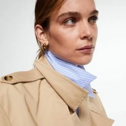 Goedkoop 🧨 Mango Jas Klassieke Katoenen Trenchcoat 37013741 08 Dames Maat - M 🧨 -dameskleding Verkoop 550x825 29