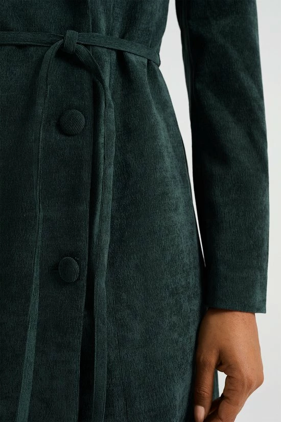 Aanbiedingen π WE Fashion Dames Corduroy Double-breasted Blazerjurk β¨ 4 Aanbiedingen π WE Fashion Dames Corduroy Double-breasted Blazerjurk β¨ - Afbeelding 4