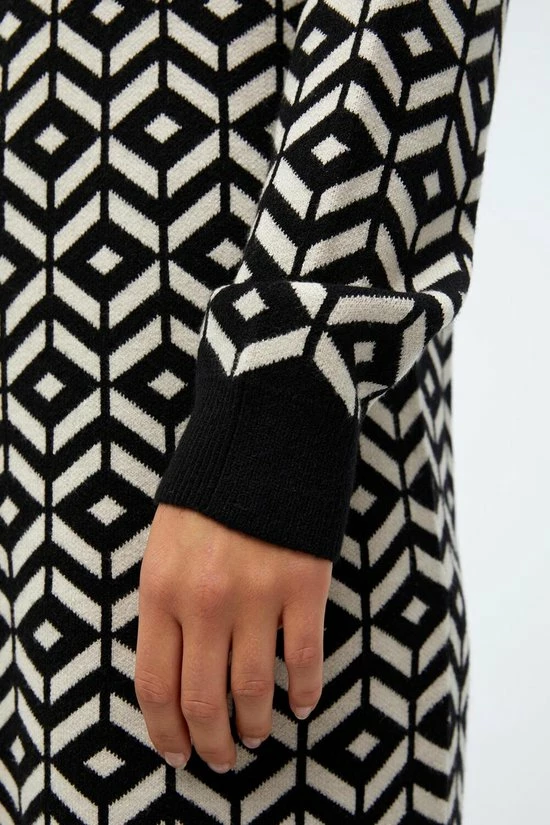 Korting 🎁 OBJECT OBJTHESS L/S JACQUARD KNIT 👗 DRESS Dames Jurk - Maat XL 🥰 6 Korting 🎁 OBJECT OBJTHESS L/S JACQUARD KNIT 👗 DRESS Dames Jurk - Maat XL 🥰 - Afbeelding 6