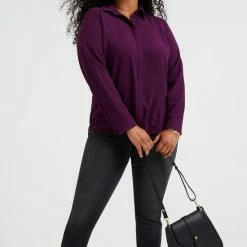 Goedkoop 🥰 WE Fashion Dames Geweven Blouse - Curve 🤩 -dameskleding Verkoop 550x825 332