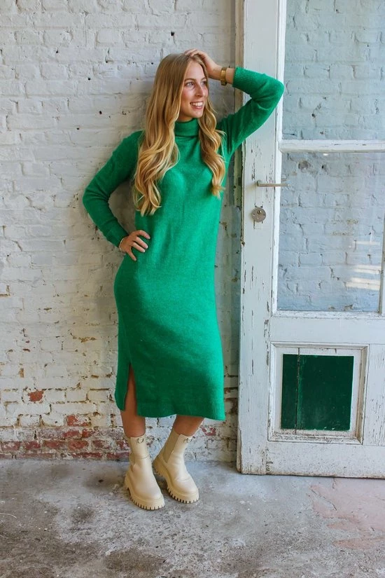 Goedkoop β€οΈ Pieces Jurk Pcjuliana Ls Rollneck Knit π Dress No 17126281 Parakeet Dames Maat - L π 3 Goedkoop β€οΈ Pieces Jurk Pcjuliana Ls Rollneck Knit π Dress No 17126281 Parakeet Dames Maat - L π - Afbeelding 3