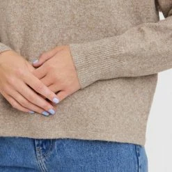 Nieuw 🎁 VERO MODA VMDOFFY LS V-NECK BLOUSE GA NOOS Dames Trui - Maat M ⌛ -dameskleding Verkoop 550x825 342