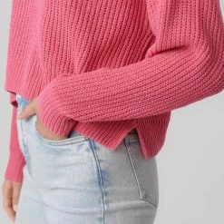Top 10 ❤️ VERO MODA VMSADIE LS O-NECK ROUNDED HEM BLOUSE BF Dames Trui - Maat XL 🔥 -dameskleding Verkoop 550x825 362