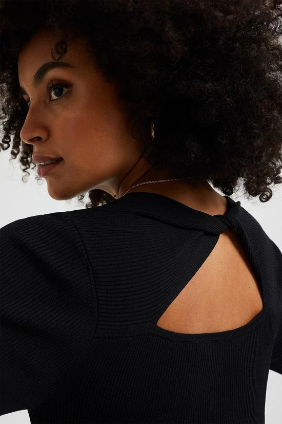 Gloednieuw β¨ WE Fashion Dames Jurk Met Ribstructuur En Cut Out Detail π 4 Gloednieuw β¨ WE Fashion Dames Jurk Met Ribstructuur En Cut Out Detail π - Afbeelding 4