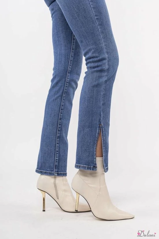 Gloednieuw π Broek Toxik3 Medium Hoge Taille Straight Met Split π 2 Gloednieuw π Broek Toxik3 Medium Hoge Taille Straight Met Split π - Afbeelding 2