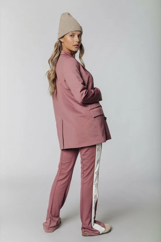 Nieuw ❤️ Colourful Rebel Bibi Star Broek Paars Dames - Wijduitlopende Fit - Polyester - L ❤️ 2 Nieuw ❤️ Colourful Rebel Bibi Star Broek Paars Dames - Wijduitlopende Fit - Polyester - L ❤️ - Afbeelding 2