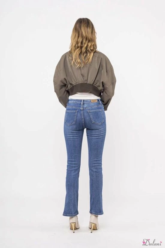 Gloednieuw π Broek Toxik3 Medium Hoge Taille Straight Met Split π 5 Gloednieuw π Broek Toxik3 Medium Hoge Taille Straight Met Split π - Afbeelding 5