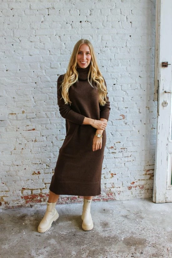 Begroting π PIECES PCJULIANA LS ROLLNECK KNIT π DRESS NOOS BC Dames Jurk - Maat M π 3 Begroting π PIECES PCJULIANA LS ROLLNECK KNIT π DRESS NOOS BC Dames Jurk - Maat M π - Afbeelding 3
