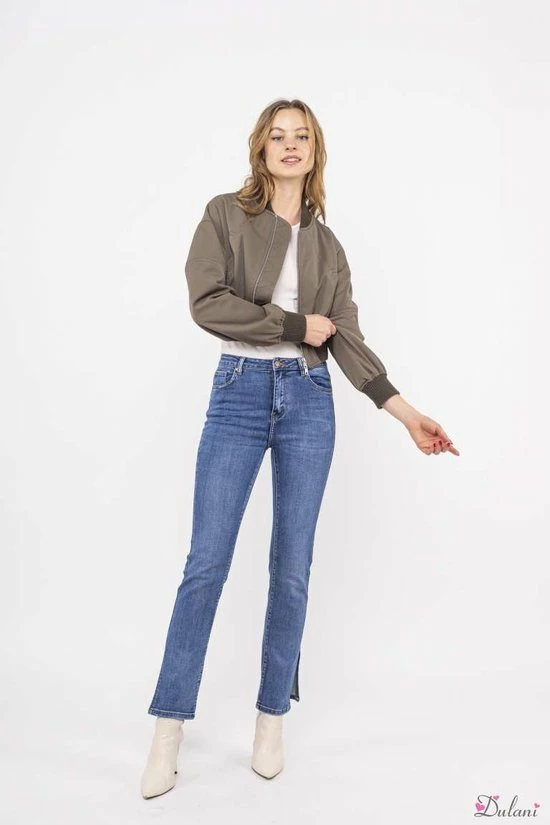 Gloednieuw π Broek Toxik3 Medium Hoge Taille Straight Met Split π 6 Gloednieuw π Broek Toxik3 Medium Hoge Taille Straight Met Split π - Afbeelding 6