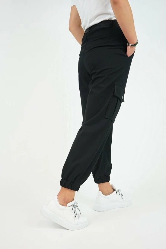 Beste deal π₯° La Pèra Zwarte Broek Akhan Cargobroek Zwart Dames - Maat 40 π 2 Beste deal π₯° La Pèra Zwarte Broek Akhan Cargobroek Zwart Dames - Maat 40 π - Afbeelding 2