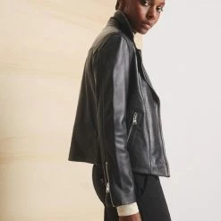 Goedkoop 💯 Mango Jas Leren Bikerjack 47009604 99 Dames Maat - M 😉 -dameskleding Verkoop 550x825 522