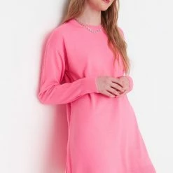 Beste Pirce 🔥 Trendyol Vrouwen Standaard Tuniek Trui 👍 -dameskleding Verkoop 550x825 528