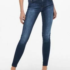 Uitgang 🔔 ONLY ONLBLUSH LIFE MID SK DNM REA837 Dames Skinny 👖 Jeans - Maat S X L34 👍 -dameskleding Verkoop 550x825 542