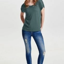 Top 10 🧨 ONLY ONLMOSTER S/S O-NECK TOP NOOS JRS Dames T-shirt - Maat L ❤️ -dameskleding Verkoop 550x825 555
