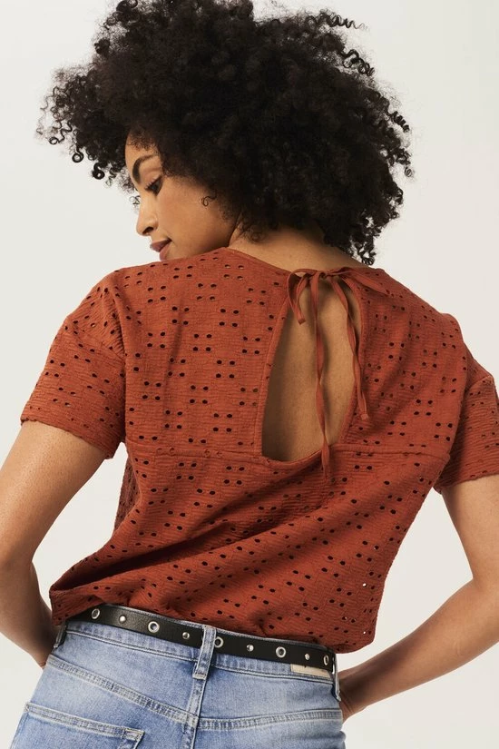 Kopen π GARCIA Dames T-shirt Rood - Maat M π 6 Kopen π GARCIA Dames T-shirt Rood - Maat M π - Afbeelding 6