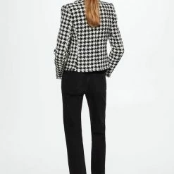 Aanbiedingen ✨ Mango Blazer Pied De Poule Blazer 37094390 99 Dames Maat - XXL ⭐ -dameskleding Verkoop 550x825 591