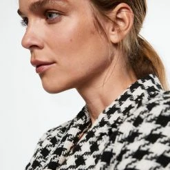 Aanbiedingen ✨ Mango Blazer Pied De Poule Blazer 37094390 99 Dames Maat - XXL ⭐ -dameskleding Verkoop 550x825 592