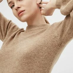 Groothandel ⭐ OBJECT OBJEVE NONSIA L/S KNIT 👗 DRESS NOOS Dames Jurk - Maat L 🤩 -dameskleding Verkoop 550x825 626