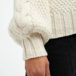 Beste Pirce 🔥 Object Alison Knit L/s Pullover Truien & Vesten - Beige 😉 -dameskleding Verkoop 550x825 630