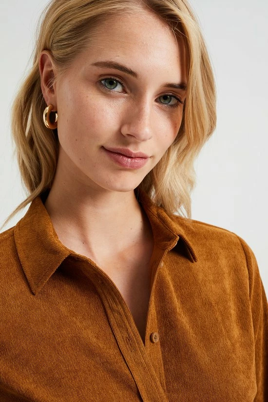 Groothandel π WE Fashion Dames Corduroy Overhemdjurk Met Strikceintuur β 4 Groothandel π WE Fashion Dames Corduroy Overhemdjurk Met Strikceintuur β - Afbeelding 4