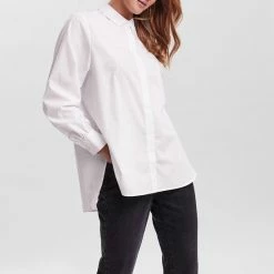 Beste recensies van ⌛ VERO MODA VMELLA L/S BASIC 👚 SHIRT NOOS Dames Blouse - Maat XS ✨ -dameskleding Verkoop 550x825 70