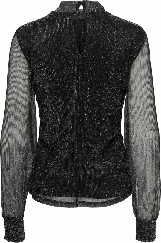 Coupon ✔️ Only T-shirt Onlmiana L/s Plisse Glitter Top Jrs 15279232 Black Dames Maat - XL ❤️ 2 Coupon ✔️ Only T-shirt Onlmiana L/s Plisse Glitter Top Jrs 15279232 Black Dames Maat - XL ❤️ - Afbeelding 2