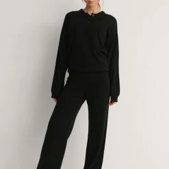 Uitgang ✔️ Na-kd Gebreide Dames Broek - Maat M 😉