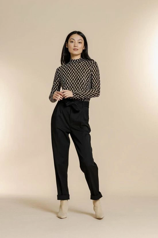 Flash-uitverkoop ๐งจ Geisha T-shirt Mesh Top Grafische Zigzag Print 22830 14 Black/light Sand Dames Maat - M ๐งจ 6 Flash-uitverkoop ๐งจ Geisha T-shirt Mesh Top Grafische Zigzag Print 22830 14 Black/light Sand Dames Maat - M ๐งจ - Afbeelding 6