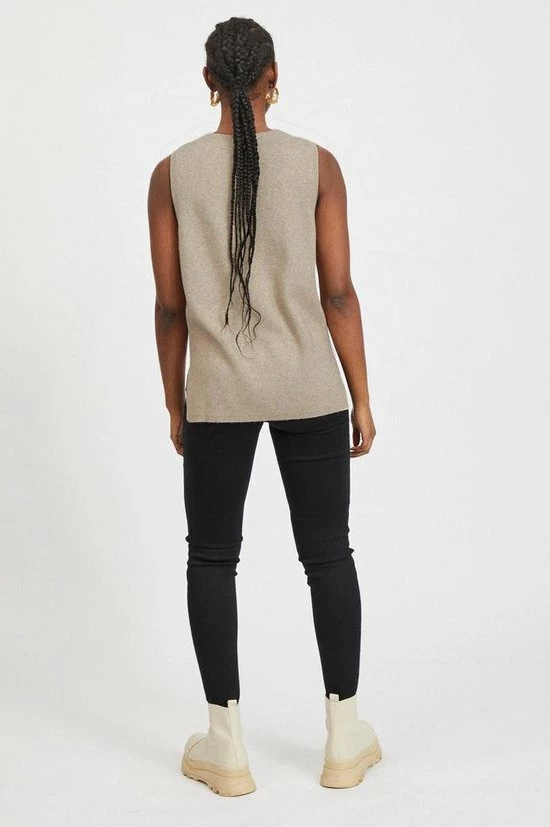 Hete verkoop ๐ฏ Vila Trui Viril Knit Rib V-neck S/l Vest - Noos 14067804 Natural Melange Dames Maat - XS ๐ 4 Hete verkoop ๐ฏ Vila Trui Viril Knit Rib V-neck S/l Vest - Noos 14067804 Natural Melange Dames Maat - XS ๐ - Afbeelding 4